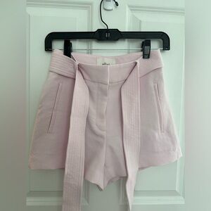 Aritzia Wilfred Tie Front short